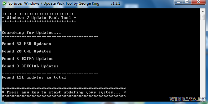 Windows 7 Update Pack Tool