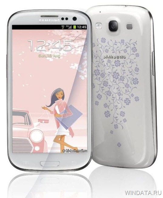 Galaxy S3 La Fleur белый